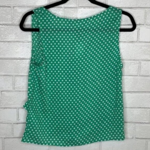 NWT BB Dakota Spotted in Dots Ruffle Tank Top - Picture 9 of 11